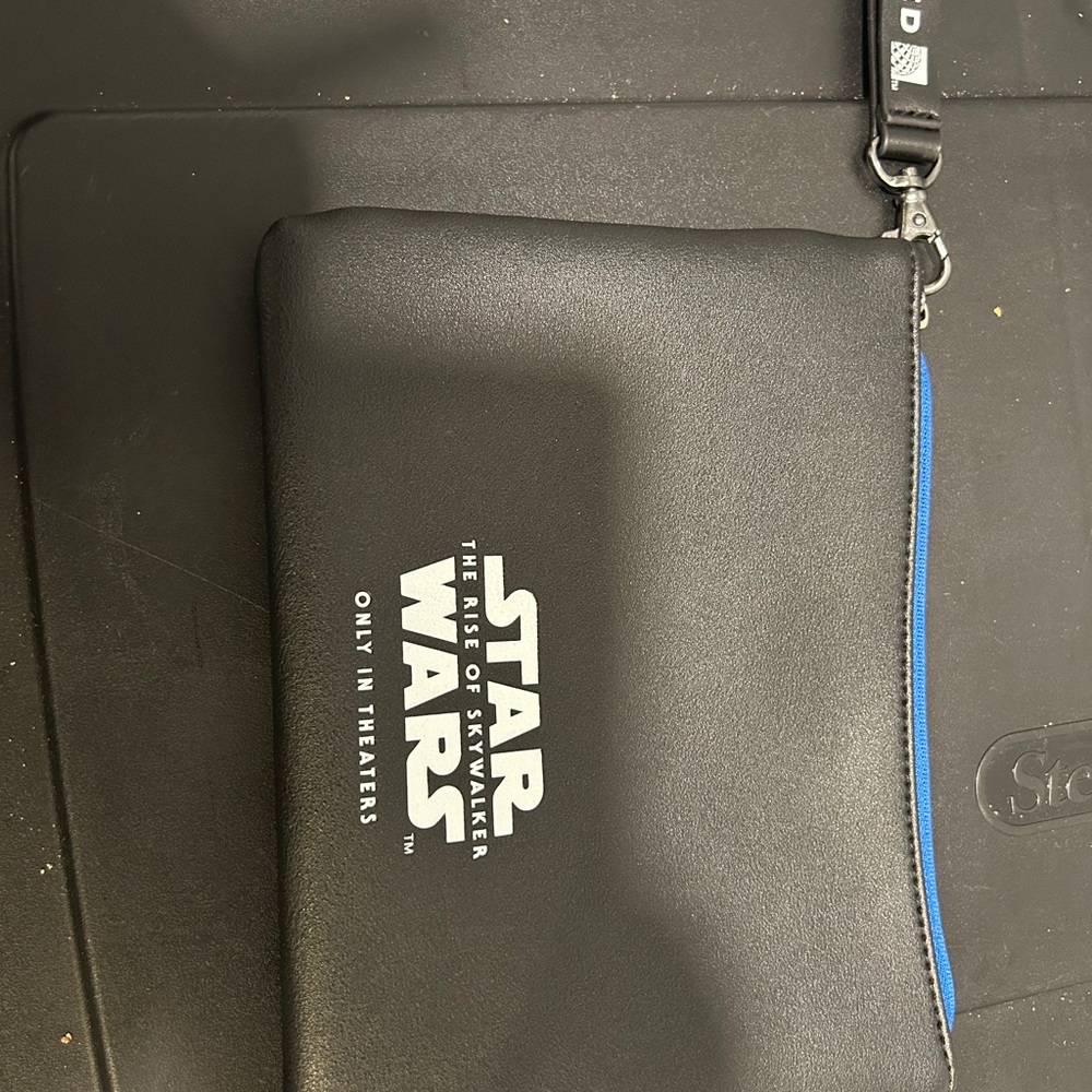 Star Wars Black and Blue Wallet with Logo